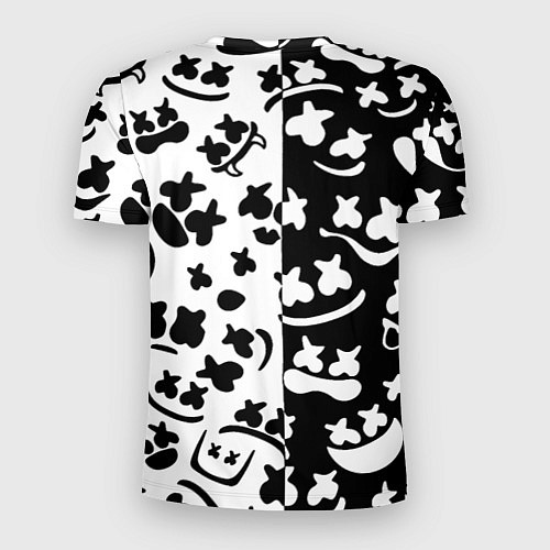 Мужская спорт-футболка Doom x Marshmello pattern / 3D-принт – фото 2