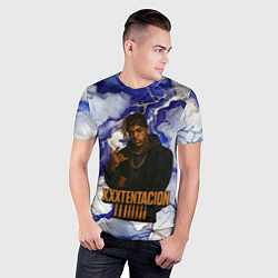 Футболка спортивная мужская XXXTentacion gangster, цвет: 3D-принт — фото 2