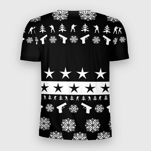 Мужская спорт-футболка Doom x csgo winter / 3D-принт – фото 2