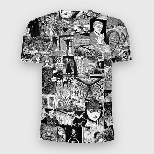 Мужская спорт-футболка Horror World of Junji Ito / 3D-принт – фото 2