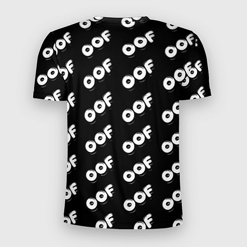 Мужская спорт-футболка Doom off black / 3D-принт – фото 2