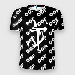 Футболка спортивная мужская Doom off black, цвет: 3D-принт