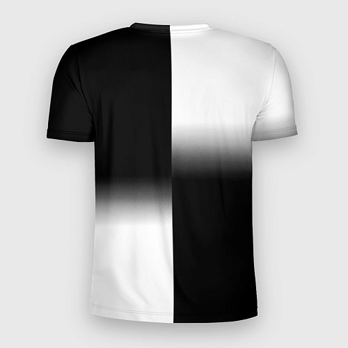 Мужская спорт-футболка Doom black geometry / 3D-принт – фото 2