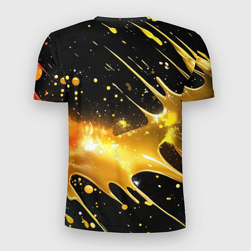 Мужская спорт-футболка Саша не следует правилам - Саша их устанавливает / 3D-принт – фото 2