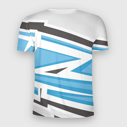 Мужская спорт-футболка Если Саня опоздал значит так надо / 3D-принт – фото 2