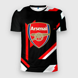 Мужская спорт-футболка Arsenal geometry steel