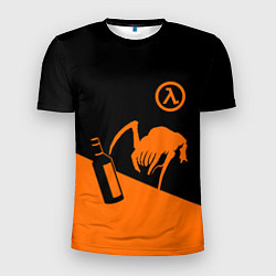 Футболка спортивная мужская Халф лайф - хедкраб, цвет: 3D-принт
