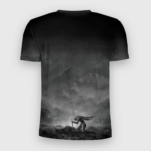 Мужская спорт-футболка Elden Ring - poster / 3D-принт – фото 2