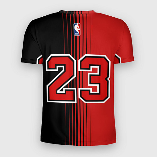 Мужская спорт-футболка NBA Bulls 23 Jordan / 3D-принт – фото 2