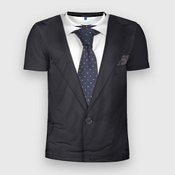 Мужская спорт-футболка Костюм деловой и на свадьбу