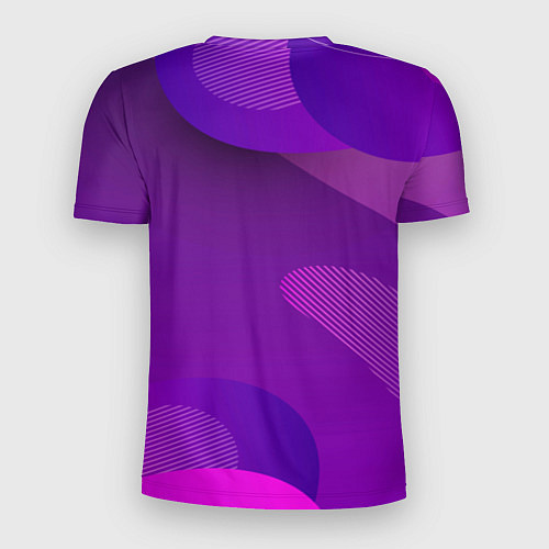Мужская спорт-футболка BTS фиолетовый фон / 3D-принт – фото 2
