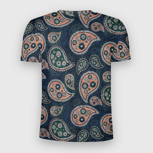 Мужская спорт-футболка Индийский деним / 3D-принт – фото 2