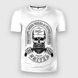 Мужская спорт-футболка Водитель грузовика