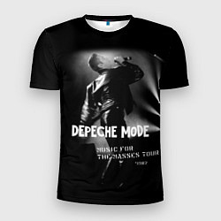 Мужская спорт-футболка Depeche Mode - Music for the Masses tour