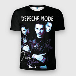 Мужская спорт-футболка Dave Gahan Depeche Mode rose