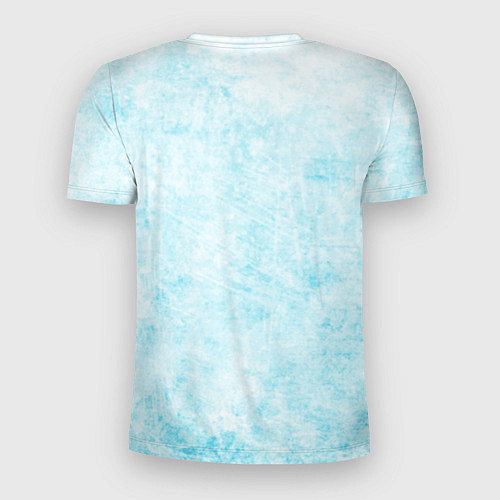 Мужская спорт-футболка Девочка-зима / 3D-принт – фото 2