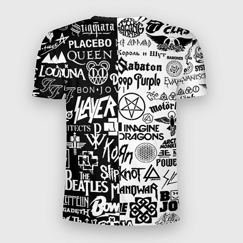 Мужская спорт-футболка Juventus рок музыка / 3D-принт – фото 2