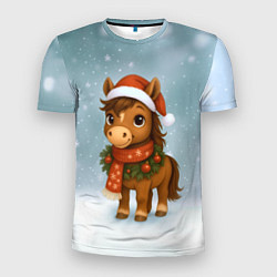 Мужская спорт-футболка Милый конек