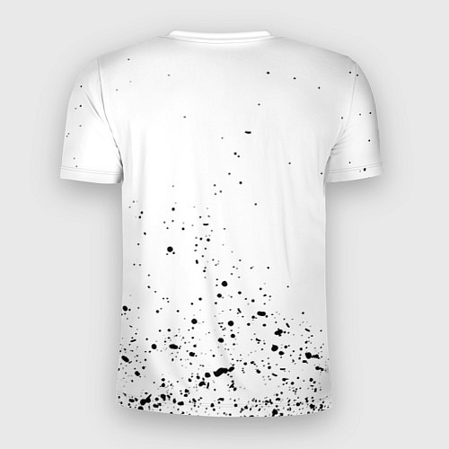 Мужская спорт-футболка Juventus краски текстура всплеск / 3D-принт – фото 2