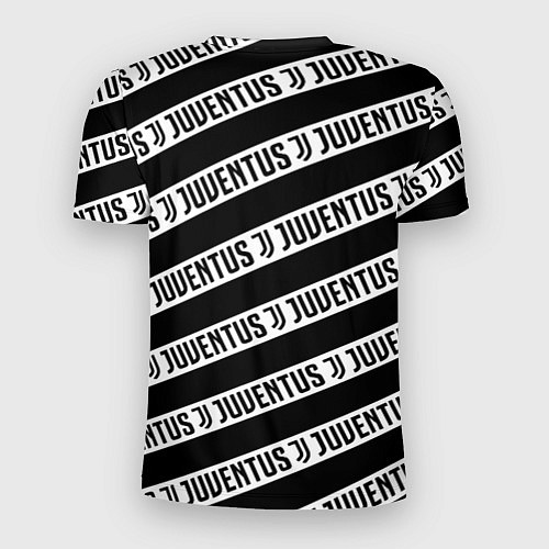 Мужская спорт-футболка Ювентус полосы линии спорт / 3D-принт – фото 2