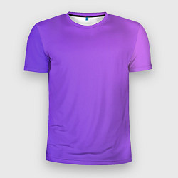 Футболка спортивная мужская The color is purple, цвет: 3D-принт