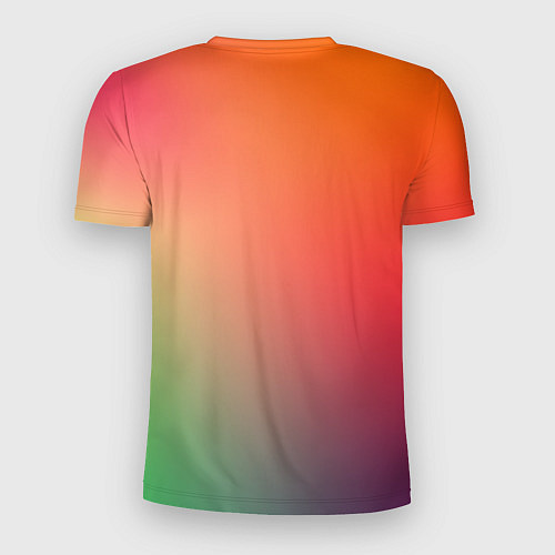 Мужская спорт-футболка Color multicolored / 3D-принт – фото 2