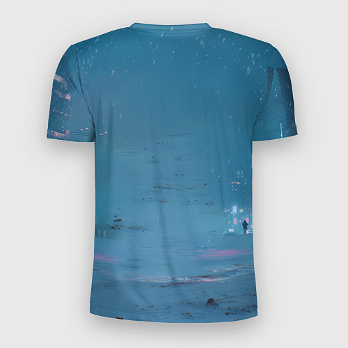 Мужская спорт-футболка Киберпанк лошадь 2026 / 3D-принт – фото 2