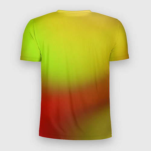 Мужская спорт-футболка Color multicolored gradient / 3D-принт – фото 2