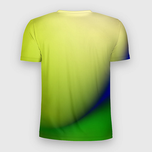 Мужская спорт-футболка The color is multicolored / 3D-принт – фото 2