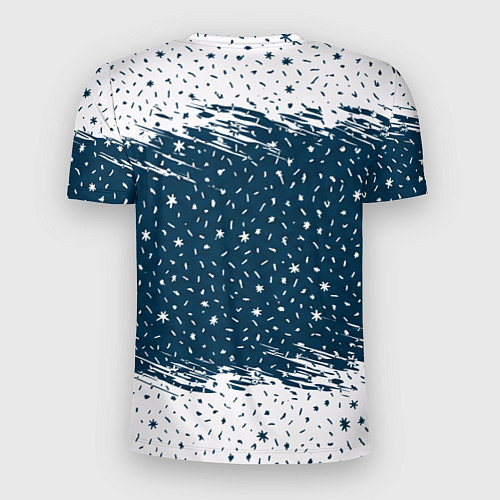 Мужская спорт-футболка Сантамаха / 3D-принт – фото 2