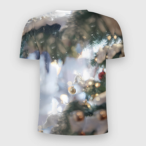 Мужская спорт-футболка Лошадка в свитере / 3D-принт – фото 2