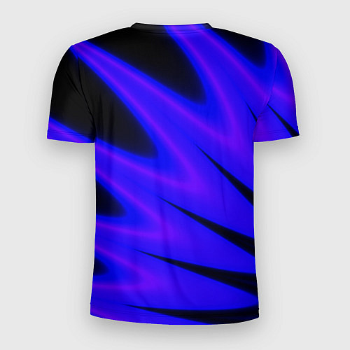 Мужская спорт-футболка Neon is multicolored / 3D-принт – фото 2