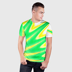 Футболка спортивная мужская Multicolored color, цвет: 3D-принт — фото 2