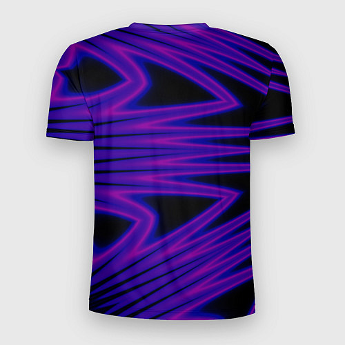 Мужская спорт-футболка Color neon blue / 3D-принт – фото 2