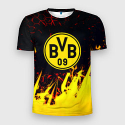 Мужская спорт-футболка Borussia краски соты