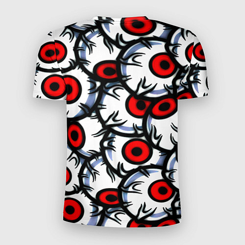 Мужская спорт-футболка Ювентус глаза / 3D-принт – фото 2