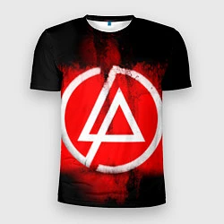 Мужская спорт-футболка Linkin Park: Red style