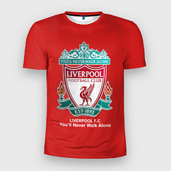 Футболка спортивная мужская Liverpool, цвет: 3D-принт