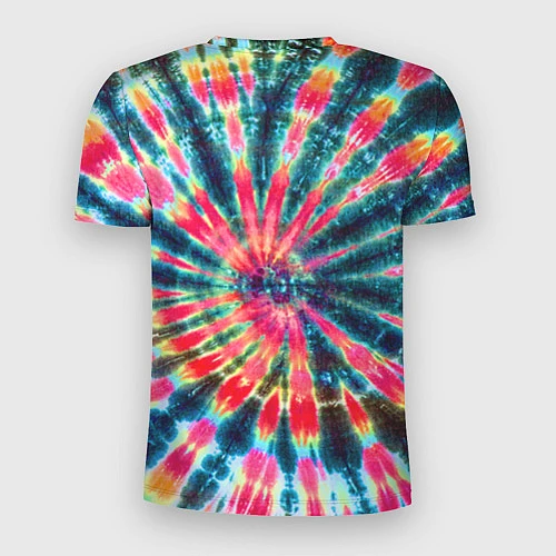 Мужская спорт-футболка Tie dye / 3D-принт – фото 2