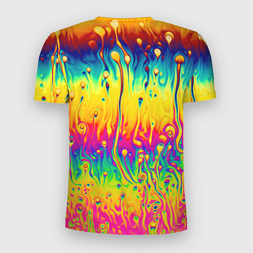 Мужская спорт-футболка Tie dye / 3D-принт – фото 2