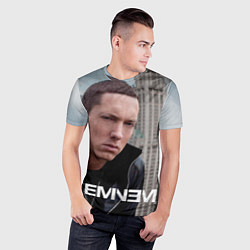 Футболка спортивная мужская Eminem: It's Rap, цвет: 3D-принт — фото 2
