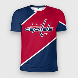 Мужская спорт-футболка Washington capitals