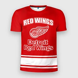 Мужская спорт-футболка Detroit red wings