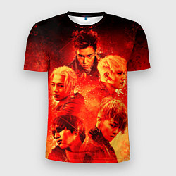 Мужская спорт-футболка Big Bang: Flame Boys