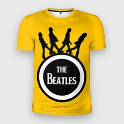 Мужская спорт-футболка The Beatles: Yellow Vinyl