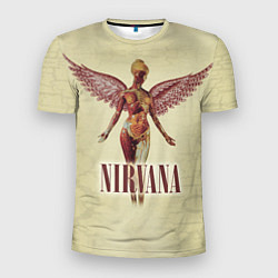 Мужская спорт-футболка Nirvana Angel
