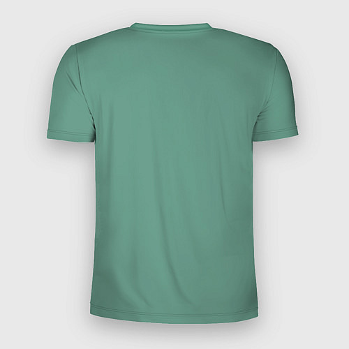 Мужская спорт-футболка Пластилиновый смайл / 3D-принт – фото 2