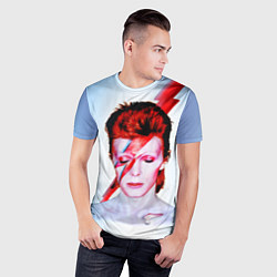 Футболка спортивная мужская Aladdin sane, цвет: 3D-принт — фото 2