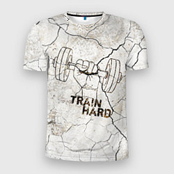 Мужская спорт-футболка Train hard