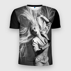 Мужская спорт-футболка Lady Gaga